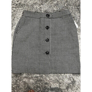 SUISTUDIO Women's Front Button Wool and linen Skirt Size 36 4-6 Small $150